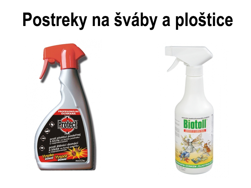 Postreky na šváby a ploštice