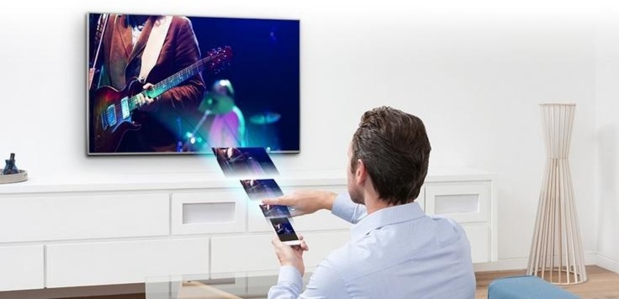 Prepojenie mobilu s TV - funkcia NFC