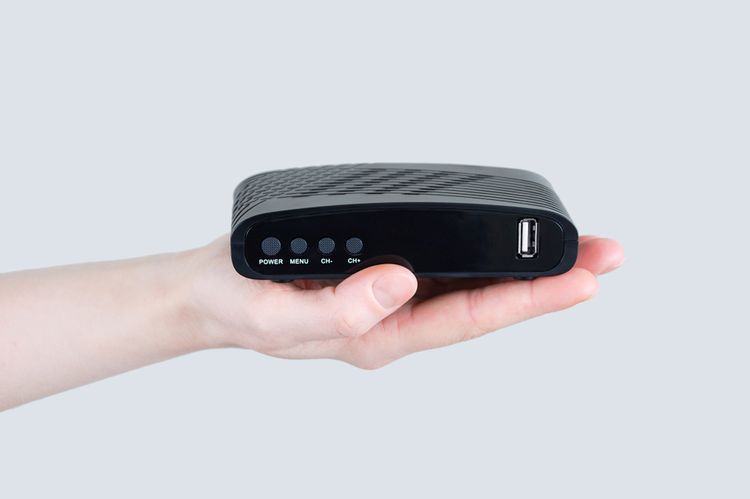 Set-top box s USB vstupom