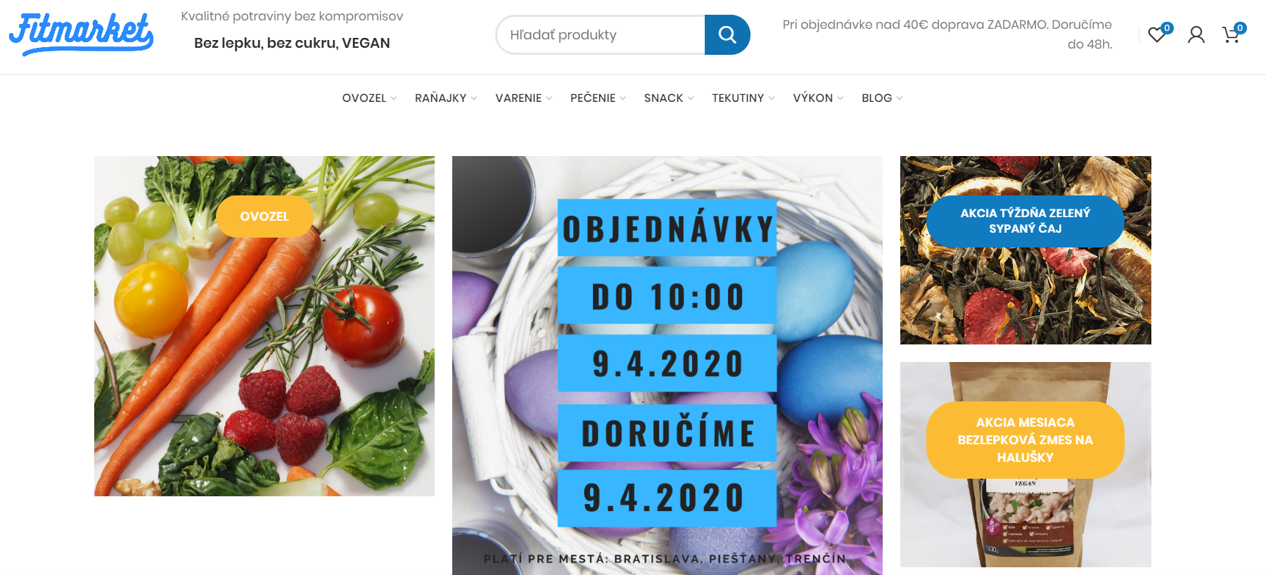 Fitmarket.sk online nakupovanie